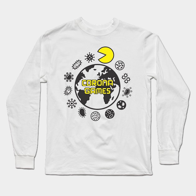 Coronavirus Long Sleeve T-Shirt by workshop71